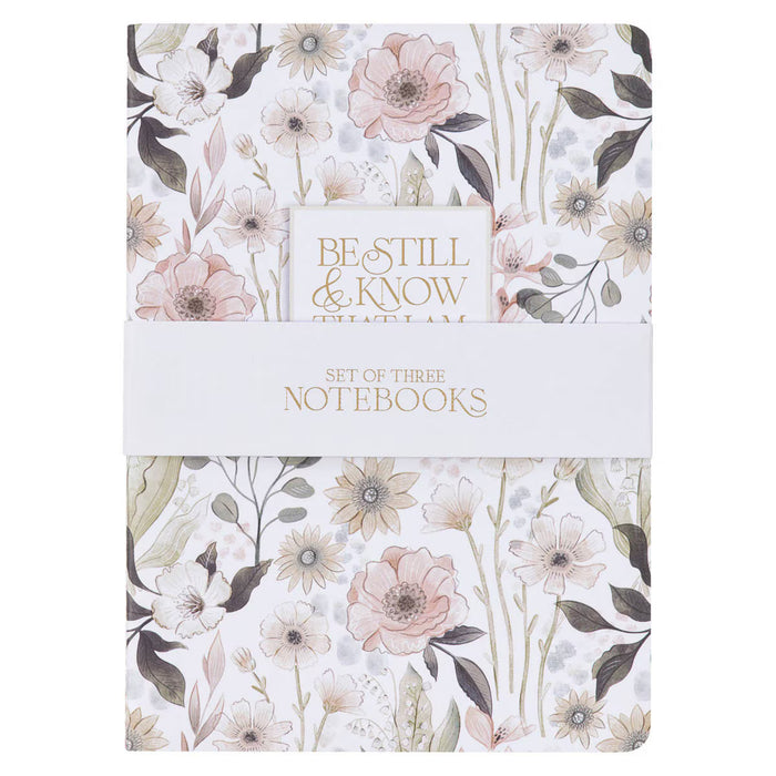 Notebook Set "Be Still" Teal Meadow