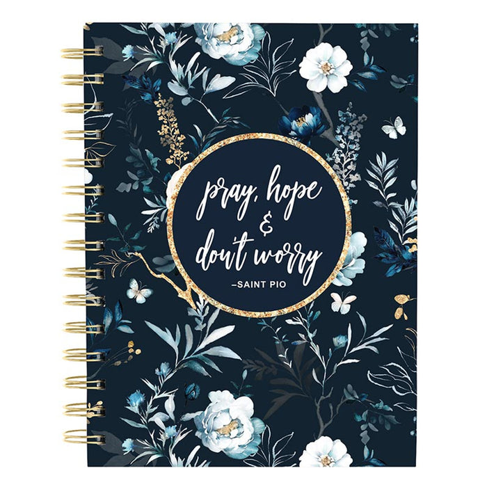 Journal Pray, Hope and Don't Worry Wirebound