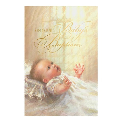 Baptism Card On Your Baby's Baptism