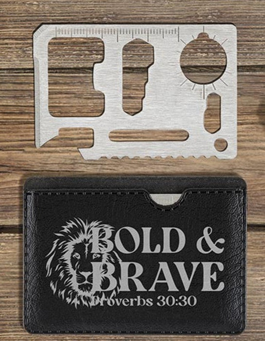 Be Brave Wallet Multi Tool