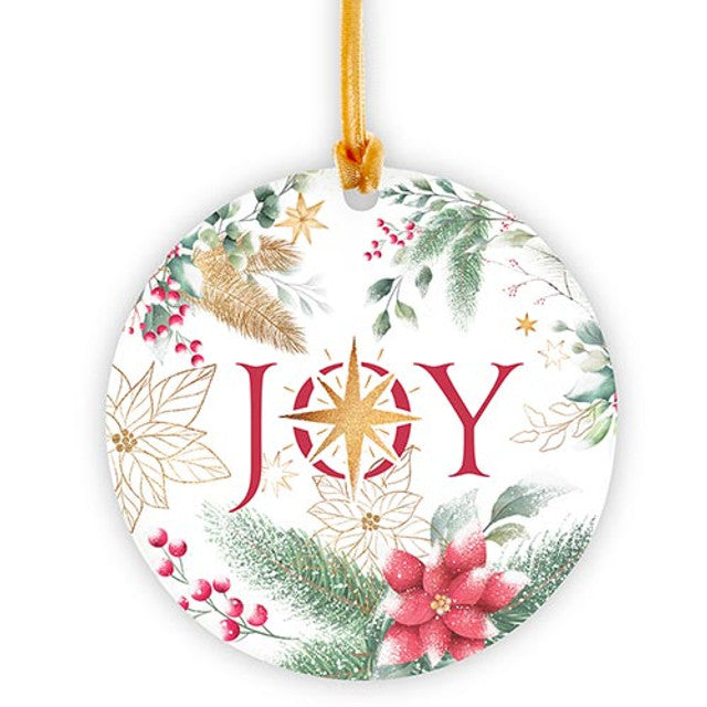 Ornament Joy to the World Acrylic