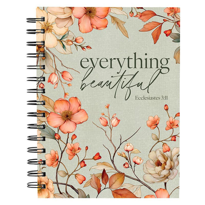 Journal "Everything Beautiful" Floral Design