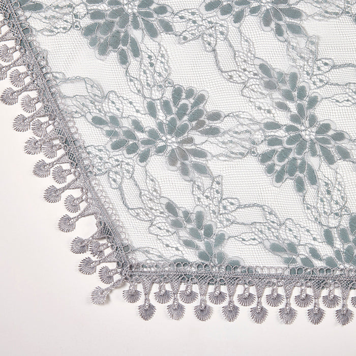 Gray Little Flower Chapel Veil