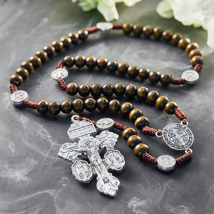 St. Benedict Pardon Cord Rosary