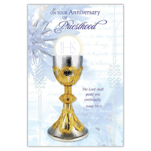 Greeting Card Anniversary of Priesthood