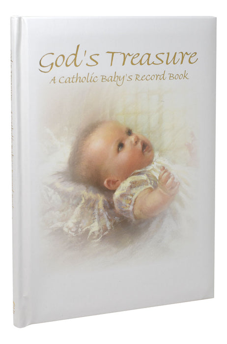 God's Treasure: Catholic Baby Record Book