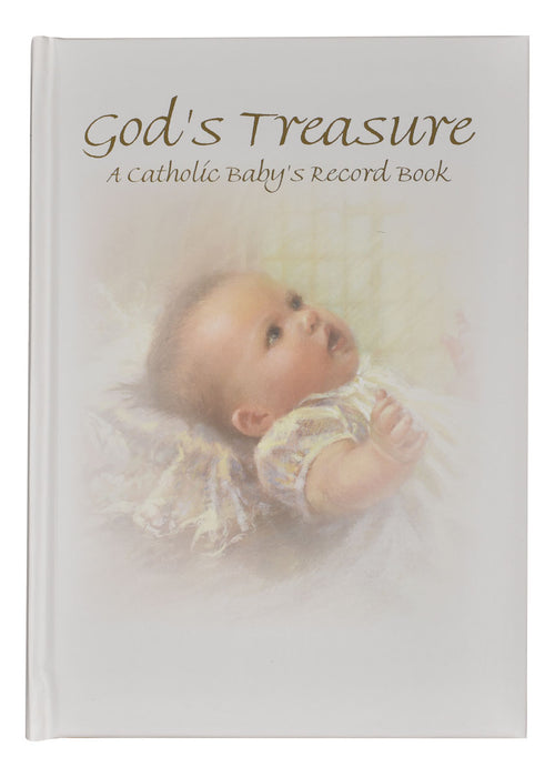 God's Treasure: Catholic Baby Record Book