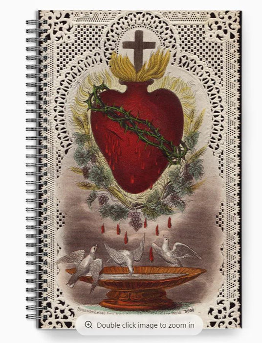 Writing Journal Sacred Heart of Jesus - Bouasse Lebel