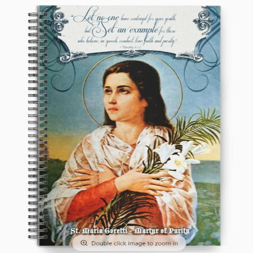 Writing Journal Teen Chastity Girl - St Goretti