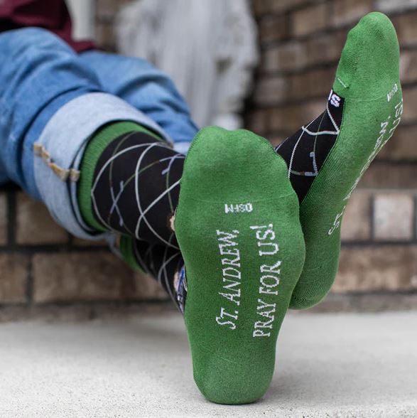 St Andrew Adult Socks