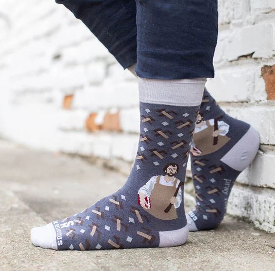 St Joseph the Worker Adult Socks