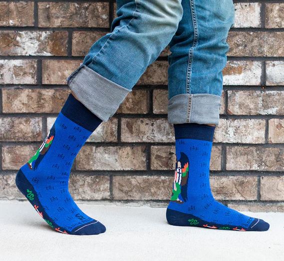 St Michael the Archangel Adult Socks