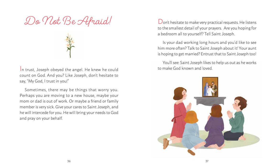 Saint Joseph: Watch Over My Family by Sabine Du Mesnil