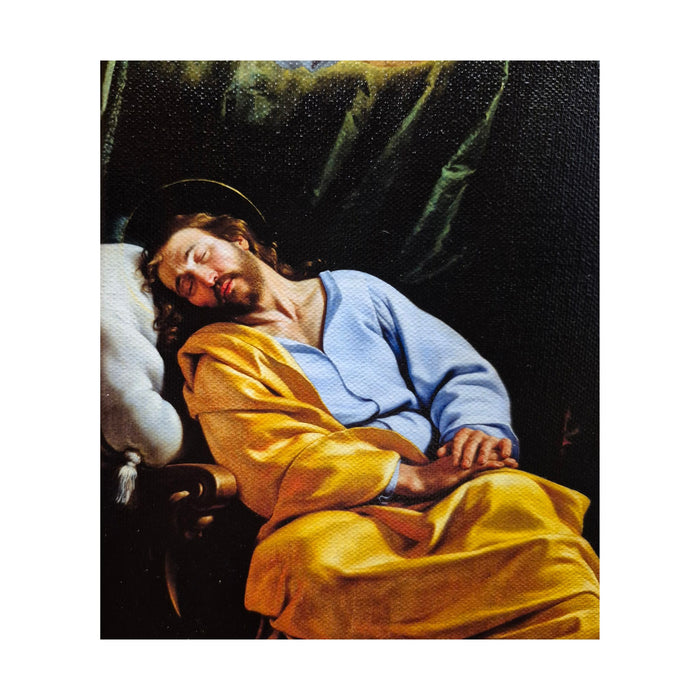 The Dream of Saint Joseph by Philippe De Champaigne Framed Canvas