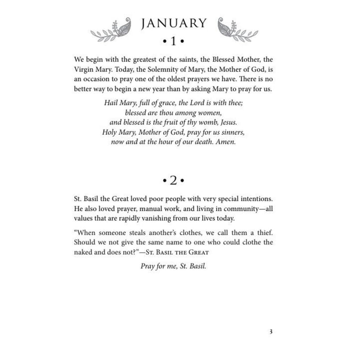 My Year With the Saints By Peter Celano