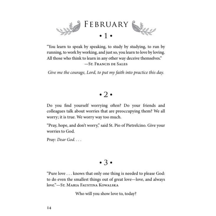 My Year With the Saints By Peter Celano