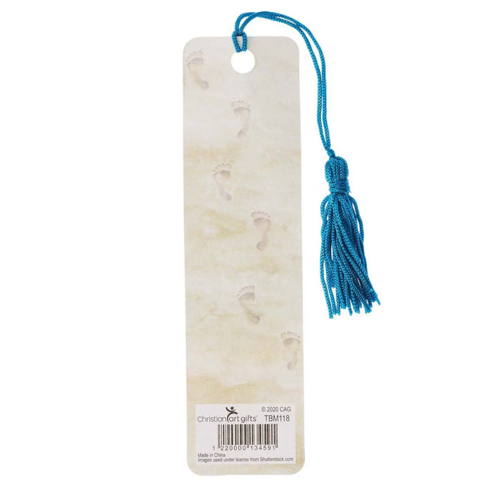 Footprints in The Sand Bookmark