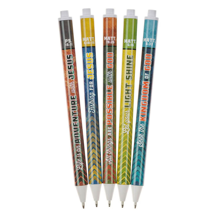 Adventure with Jesus Retractable Pen Set