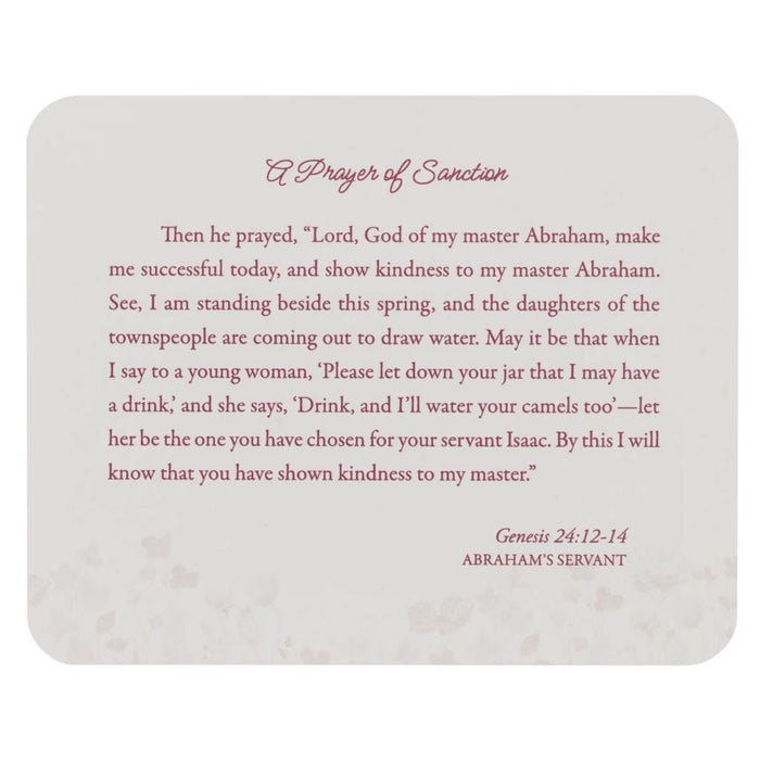 Love the Lord Purple Wildflower Prayer Cards in Tin