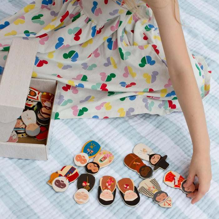 Wooden Magnet Set: Catholic Saints (Series 1)