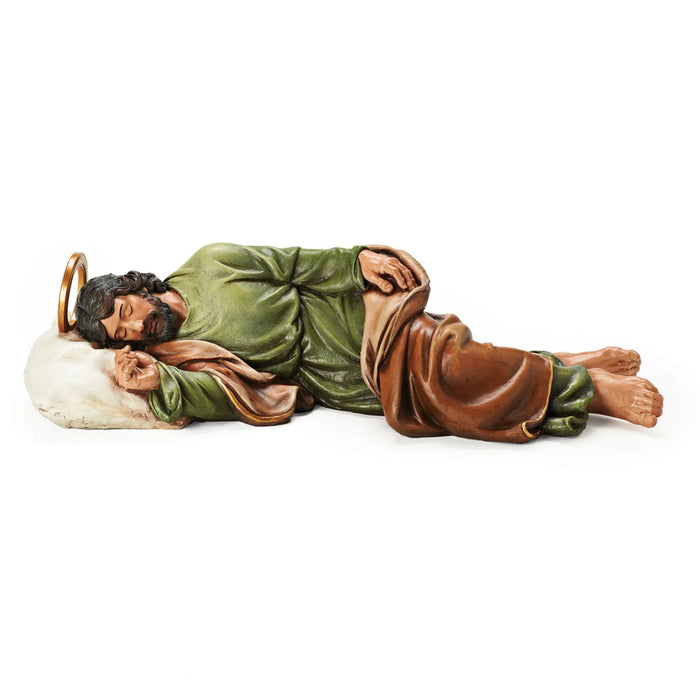 Sleeping St Joseph 8.25" x 2.25" Statue