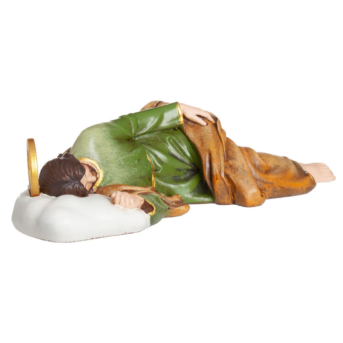 Sleeping St Joseph 8.25" x 2.25" Statue