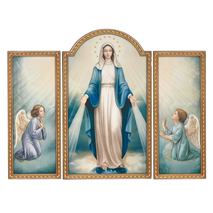 Our Lady of Grace Triptych Panel