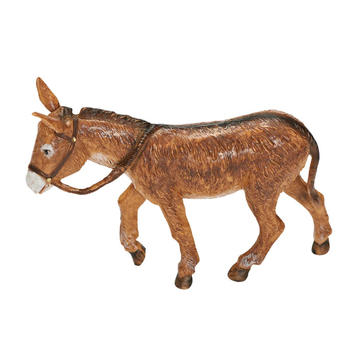 Fontanini Donkey with Cross Marking - 5" Scale