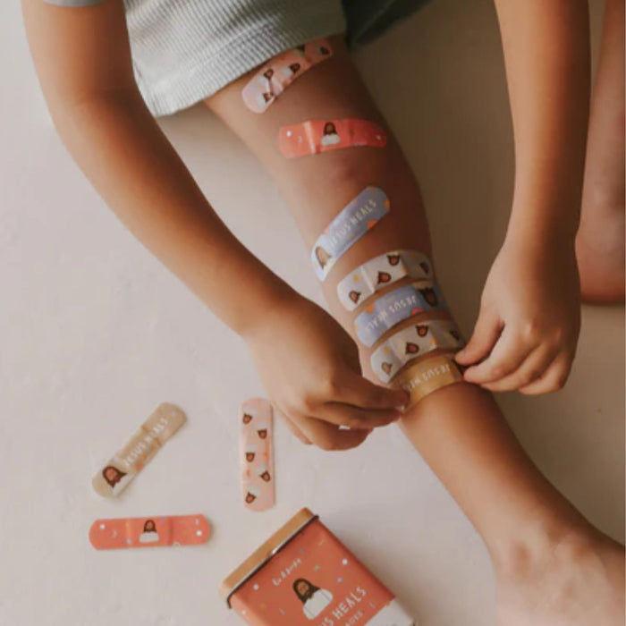 Jesus Heals Bandages