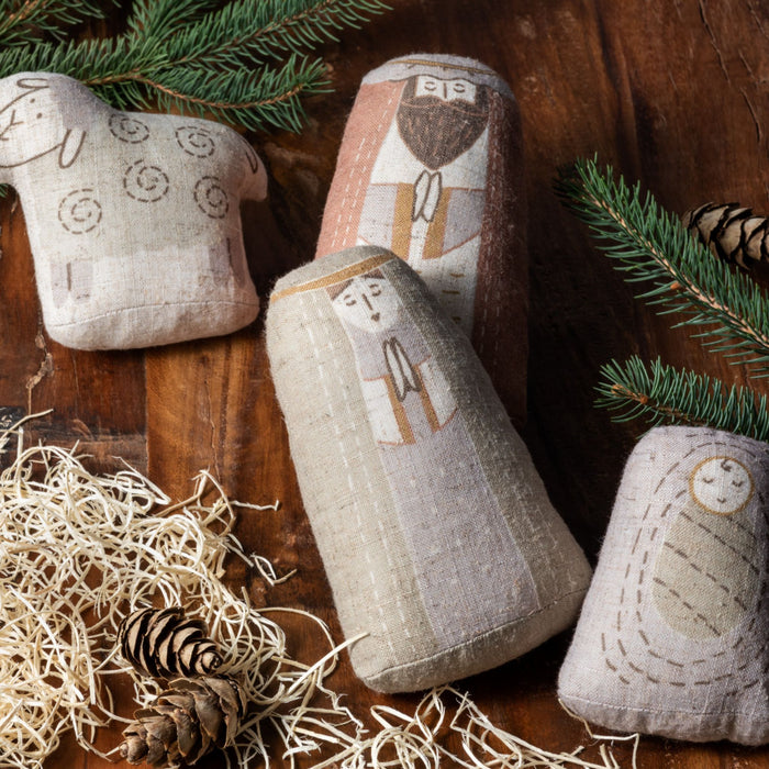 Children's Plush Nativity Set