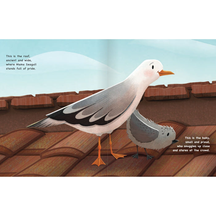 White Smoke, Two Gulls, and a Pope by Katie Warner