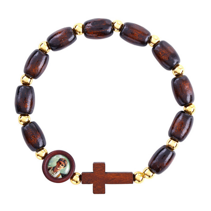 St Pier Giorgio Frassati Rosary Bracelet