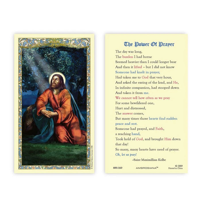 The Power of Prayer by St Maximilian Kolbe