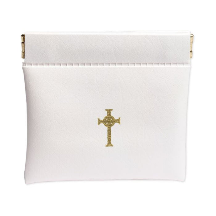 Rosary Case White Flexible