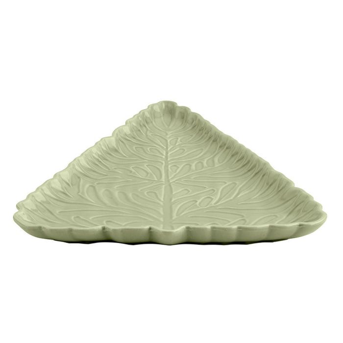 Stamped Tree Platter Sage Mist