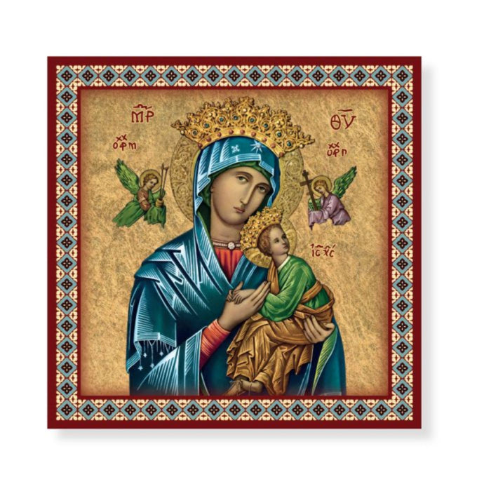 Our Lady of Perpetual Help Printed Ceramic Tile