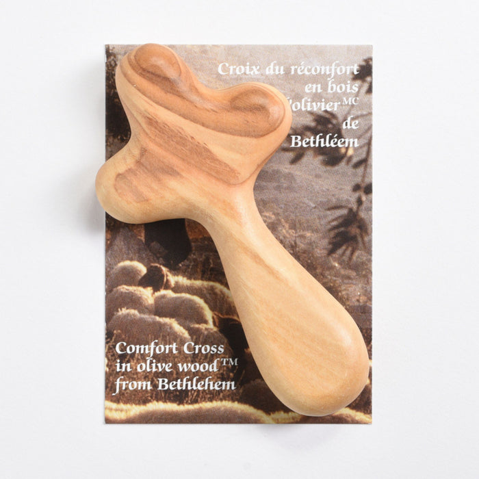 Comfort Cross 3.75" Olive Wood