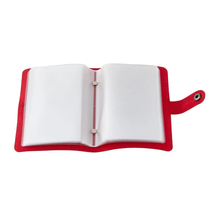 Holy Card Holder in Maroon