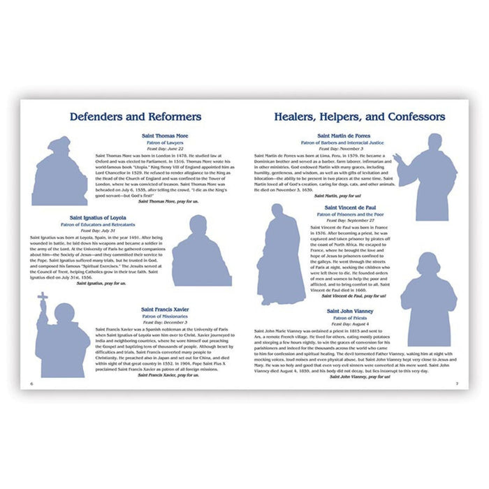 Kids Sticker Book Saints for Boys