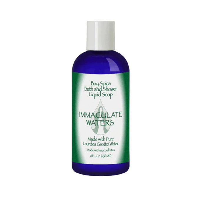 Lourdes Water in Liquid Soap Bay Spice Scent