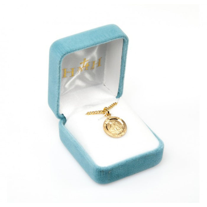 St Michael 16kt Gold Over Sterling 18" Chain