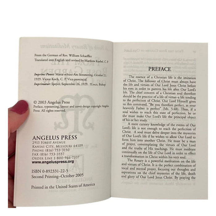 From the Rose Garden of Our Lady