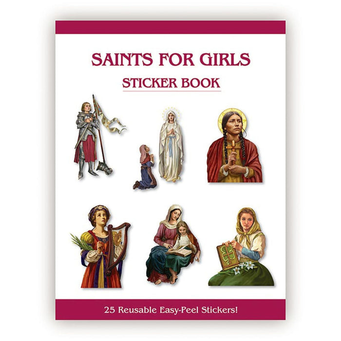 Kids Sticker Book Saints for Girls
