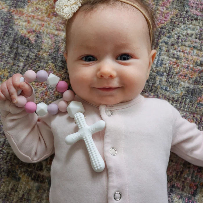Baby One Decade Rosary Little Flower Silicone