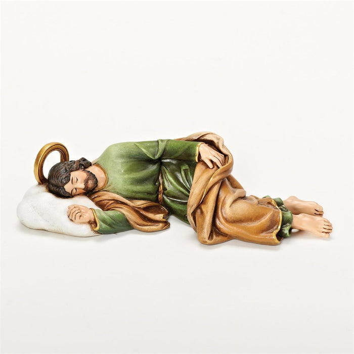 Sleeping St Joseph 8.25" x 2.25" Statue