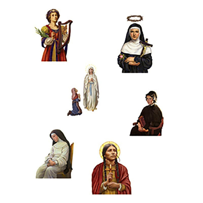 Kids Sticker Book Saints for Girls