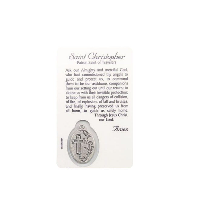 St Christopher Prayer Card