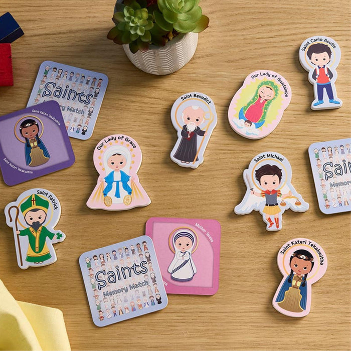 Saints for Boys Foam Magnets