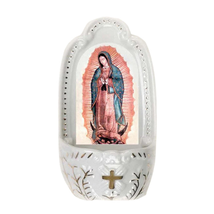 Holy Water Font Lady of Guadalupe