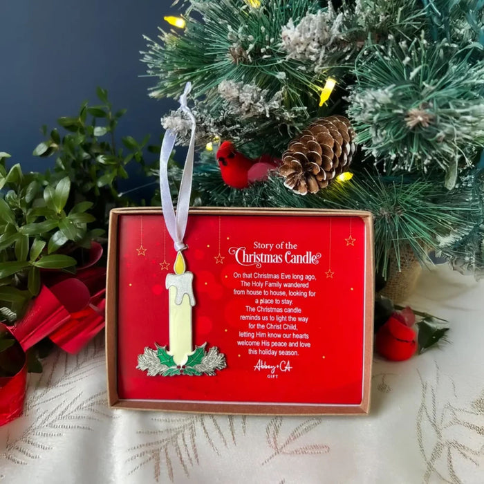 Ornament Christmas Candle Story
